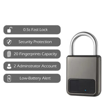 Fingerprint Padlock FLIXME WORLD