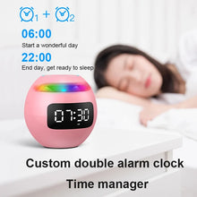 Mini LED Display Alarm Clock Bluetooth Speaker FLIXME WORLD