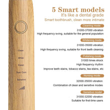 Bamboo Electric Toothbrushes FLIXME WORLD