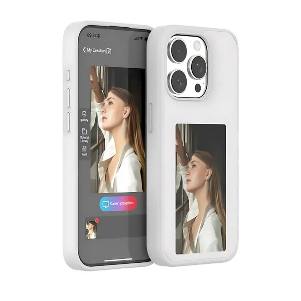 E-Ink Phone Case FLIXME WORLD