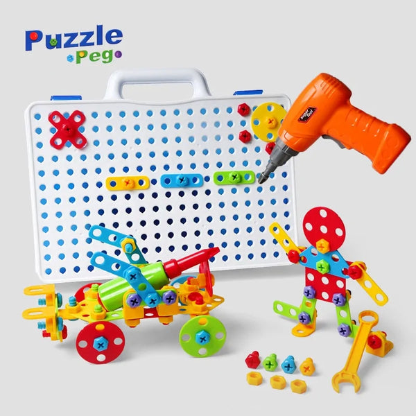 3D Mosaic Puzzle Building Toys for Children