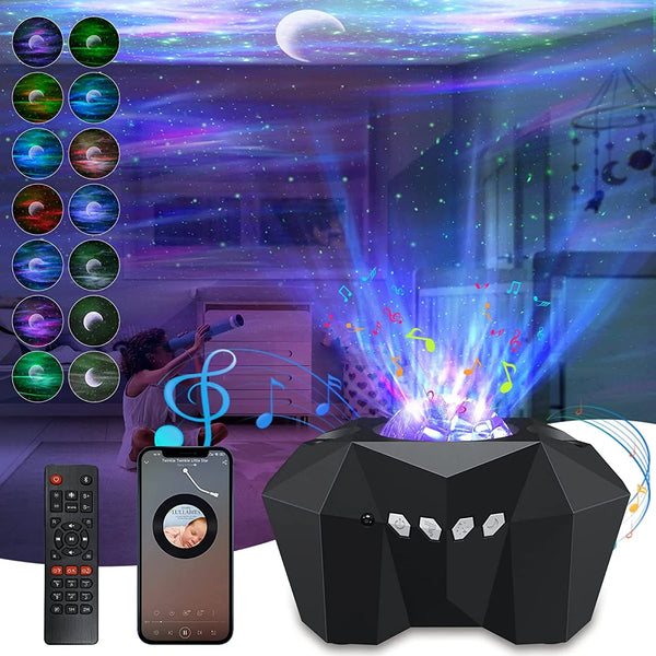 Northern Lights Star Projector FLIXME WORLD