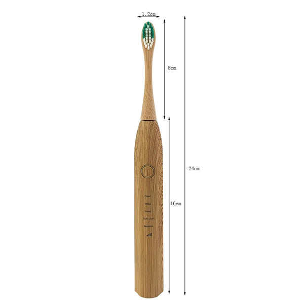 Bamboo Electric Toothbrushes FLIXME WORLD