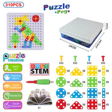 3D Mosaic Puzzle Building Toys for Children