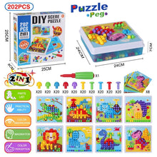 3D Mosaic Puzzle Building Toys for Children