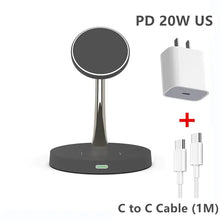 Iphone Magnetic Wireless Charger Station Dock FLIXME WORLD