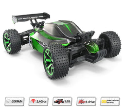 High-Speed 1:18 RC Off-Road Buggy