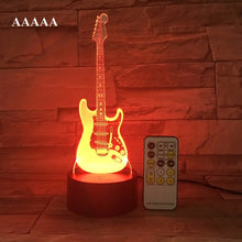 Guitar Night Light FLIXME WORLD