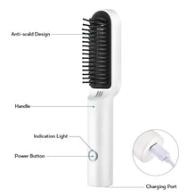 Ceramic Electric Hair Brush FLIXME WORLD