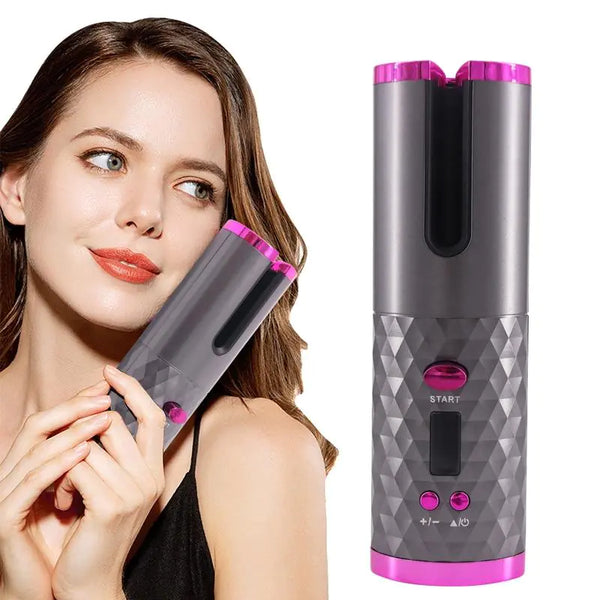 Wireless Pluffy Hair Curler FLIXME WORLD