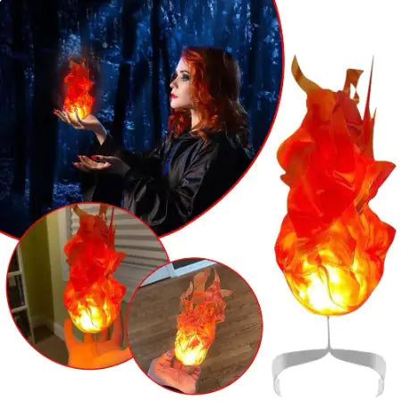 Halloween Floating Fireball Prop FLIXME WORLD