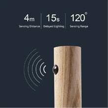 LED USB Wireless Wood Stick Night Light FLIXME WORLD