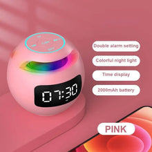 Mini LED Display Alarm Clock Bluetooth Speaker FLIXME WORLD