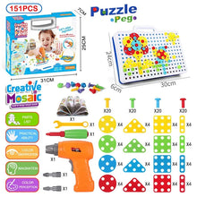 3D Mosaic Puzzle Building Toys for Children