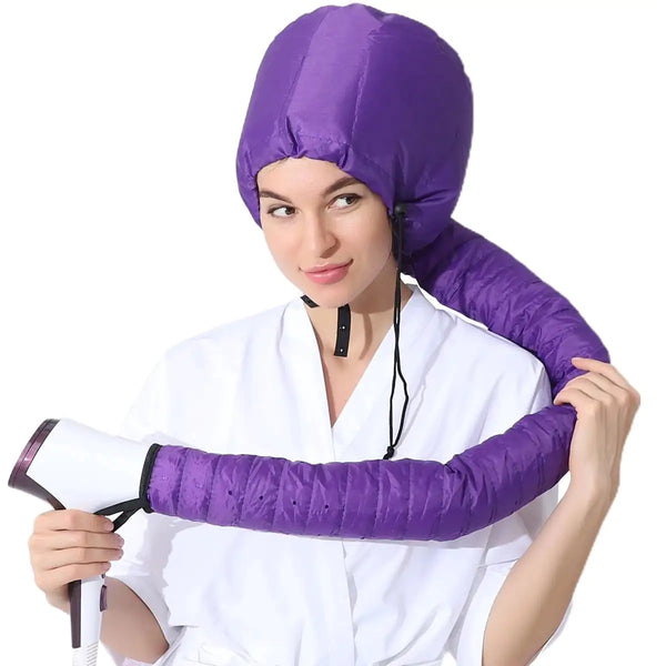 Portable Hair Perm Warm Air Dryer Cap FLIXME WORLD